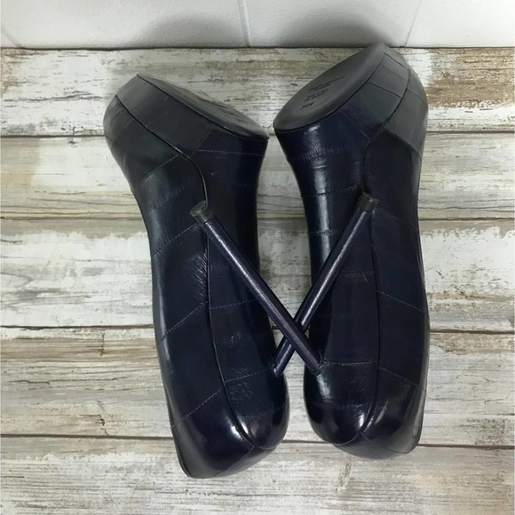 YVES SAINT LAURENT DIVINE 105 EEL PUMPS 36.5 - Picture 6 of 8